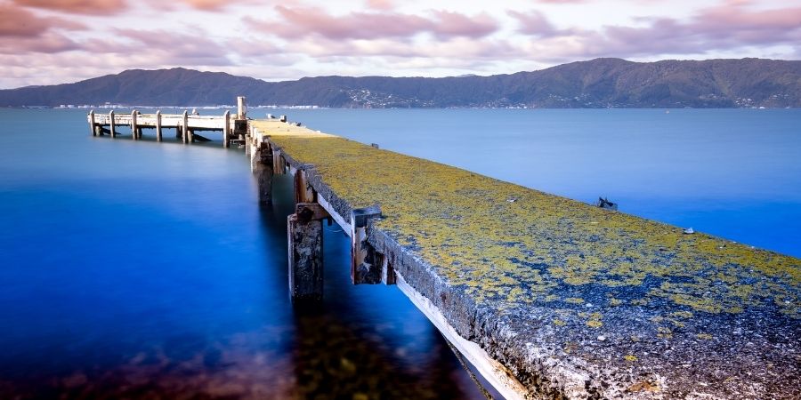 puente en el mar Nueva Zelanda