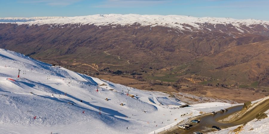 Una de los Ski Areas de Queenstown en NZ