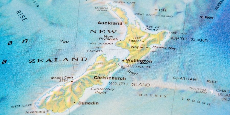 ubicación Cursos de inglés en Nueva Zelanda Precios