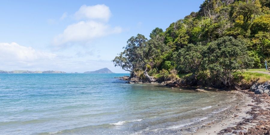Nueva Zelanda playas en Coromandel tres mas bellas