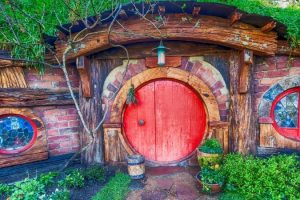 aldea de Hobbiton en Nueva Zelanda