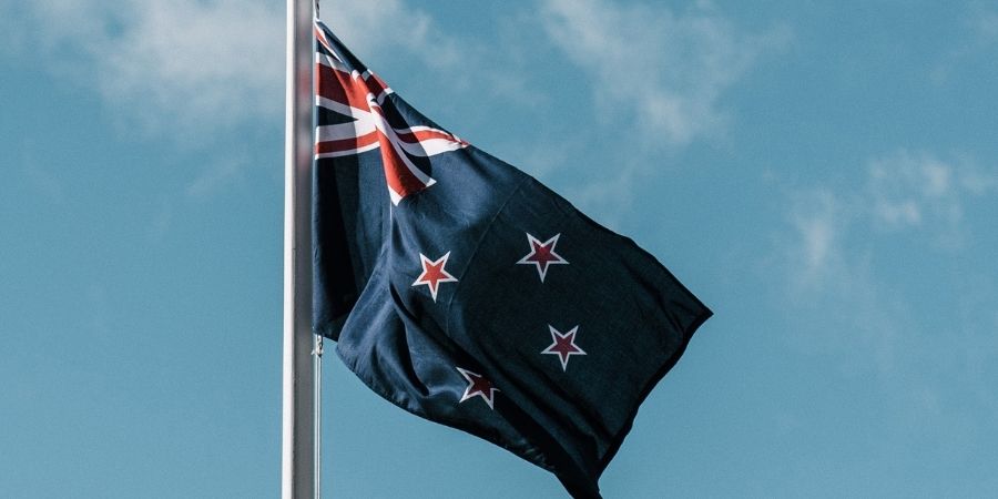 bandera de nueva Zelanda