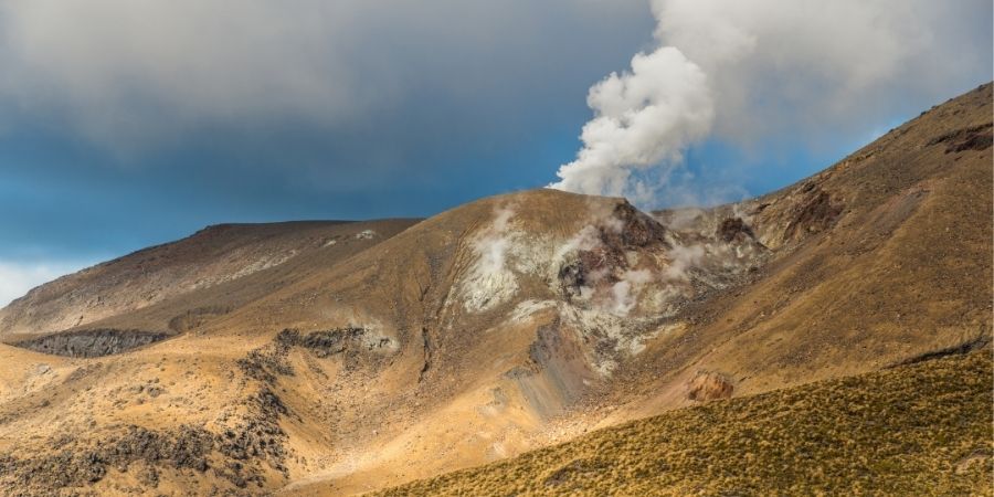 Nueva Zelanda Volcanes geografía 