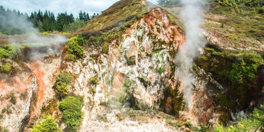 Nueva Zelanda Películas volcán Taupo